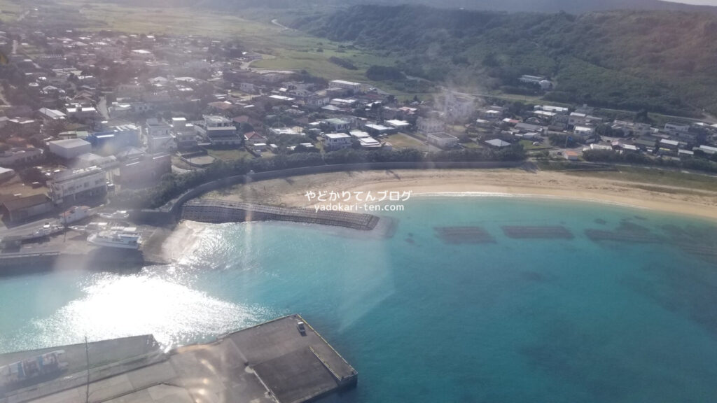 与那国島行きのプロペラ機