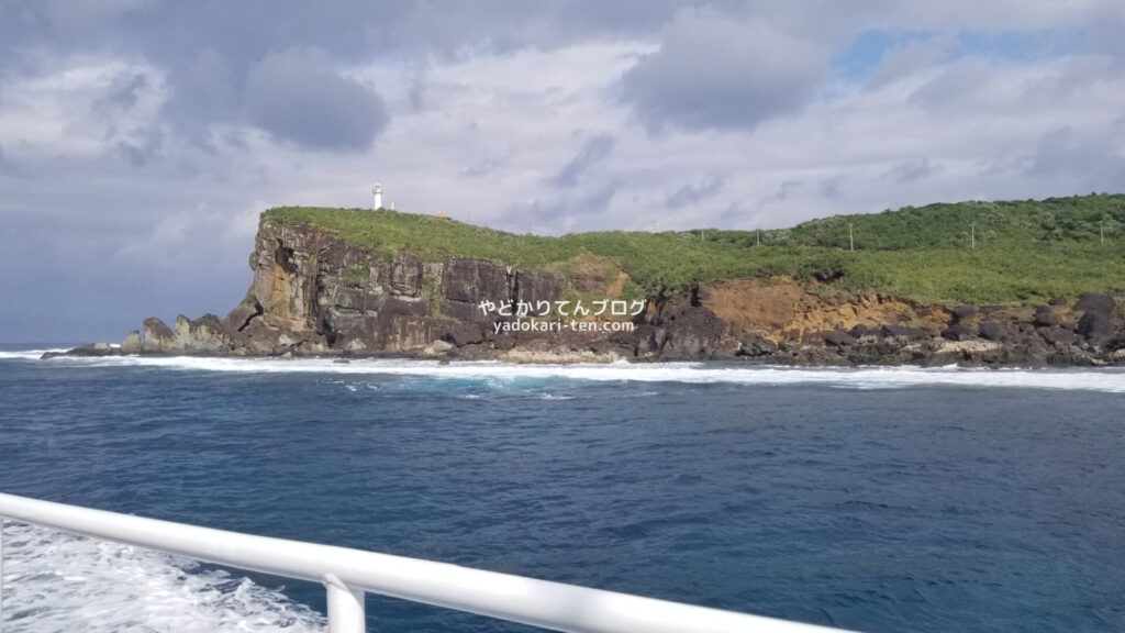 与那国島海底遺跡ツアーからの景色