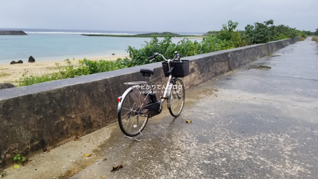 比川浜の防波堤