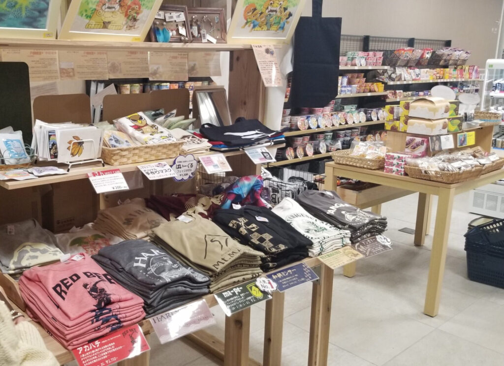 石垣市役所新庁舎の売店