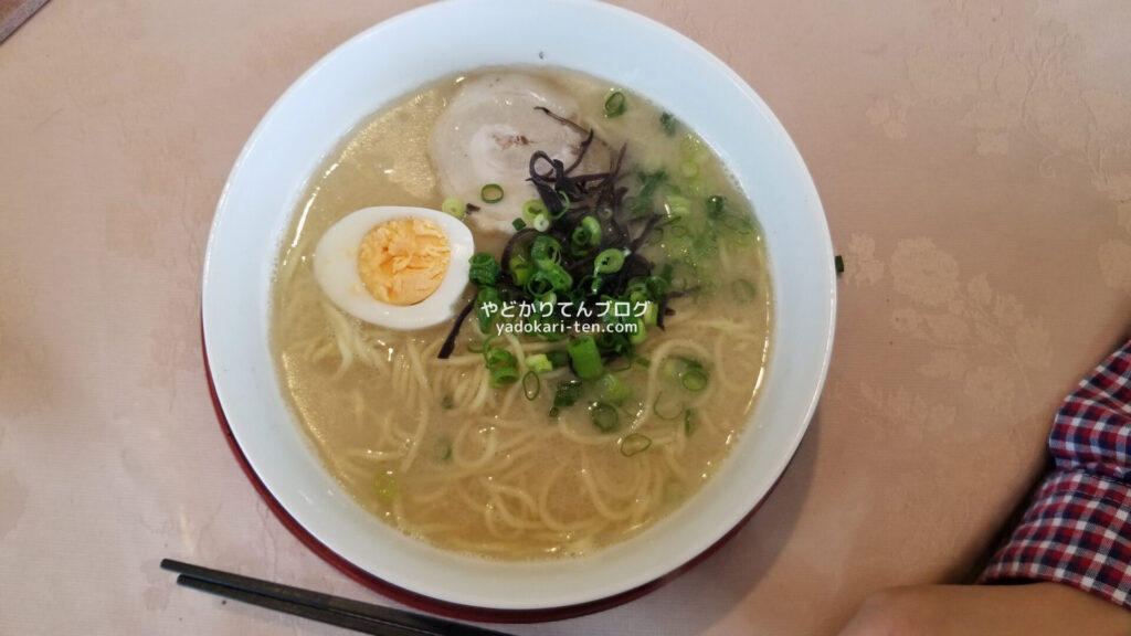 石垣島ガロパンの豚骨ラーメン