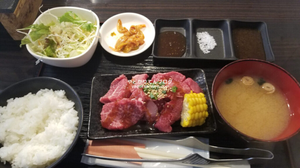 石垣島美崎牛本店ランチの焼肉定食